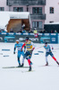 11.12.2021, xljkx, Cross Country FIS World Cup Davos, Men Sprint Final, v.l. Johannes Hoesflot Klaebo (Norway), Richard Jouve (France), Haavard Solaas Taugboel (Norway)  / 