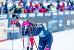 11.12.2021, xljkx, Cross Country FIS World Cup Davos, Women Sprint Final, v.l. Rosie Brennan (United States of America)  / 