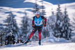 12.12.2021, xkvx, Biathlon IBU World Cup Hochfilzen, Relay Men, v.l. Vetle Sjaastad Christiansen (Norway) in aktion / in action competes