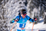 12.12.2021, xkvx, Biathlon IBU World Cup Hochfilzen, Relay Men, v.l. Quentin Fillon Maillet (France) in aktion / in action competes