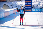 12.12.2021, xkvx, Biathlon IBU World Cup Hochfilzen, Relay Men, v.l. Vetle Sjaastad Christiansen (Norway) im Ziel / in the finish