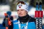 12.12.2021, xkvx, Biathlon IBU World Cup Hochfilzen, Relay Men, v.l. Vetle Sjaastad Christiansen (Norway) schaut / looks on