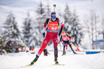 12.12.2021, xkvx, Biathlon IBU World Cup Hochfilzen, Pursuit Women, v.l. Lisa Theresa Hauser (Austria) in aktion / in action competes