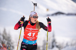12.12.2021, xkvx, Biathlon IBU World Cup Hochfilzen, Pursuit Women, v.l. Emilie Aagheim Kalkenberg (Norway) in aktion / in action competes