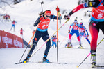 12.12.2021, xkvx, Biathlon IBU World Cup Hochfilzen, Pursuit Women, v.l. Vanessa Voigt (Germany) in aktion / in action competes