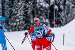12.12.2021, xljkx, Cross Country FIS World Cup Davos, 15km Men, v.l. Kacper Antolec (Poland)  / 