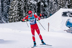 12.12.2021, xljkx, Cross Country FIS World Cup Davos, 15km Men, v.l. Artem Maltsev (Russia)  / 