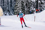12.12.2021, xljkx, Cross Country FIS World Cup Davos, 15km Men, v.l. Bernhard Flaschberger (Austria)  / 