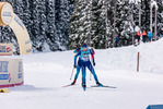 12.12.2021, xljkx, Cross Country FIS World Cup Davos, 15km Men, v.l. Erwan Kaeser (Switzerland)  / 
