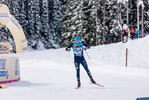 12.12.2021, xljkx, Cross Country FIS World Cup Davos, 15km Men, v.l. Lucas Boegl (Germany)  / 