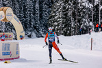 12.12.2021, xljkx, Cross Country FIS World Cup Davos, 15km Men, v.l. Tautvydas Strolia (Lithuania)  / 