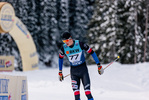 12.12.2021, xljkx, Cross Country FIS World Cup Davos, 15km Men, v.l. Tomas Lukes (Czechia)  / 