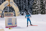 12.12.2021, xljkx, Cross Country FIS World Cup Davos, 15km Men, v.l. Hugo Lapalus (France)  / 
