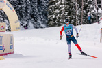 12.12.2021, xljkx, Cross Country FIS World Cup Davos, 15km Men, v.l. Simen Hegstad Krueger (Norway)  / 