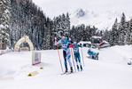 12.12.2021, xljkx, Cross Country FIS World Cup Davos, 15km Men, v.l. Alvar Johannes Alev (Estonia)  / 