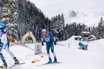 12.12.2021, xljkx, Cross Country FIS World Cup Davos, 15km Men, v.l. James Clugnet (Great Britain)  / 