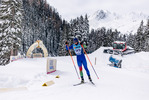 12.12.2021, xljkx, Cross Country FIS World Cup Davos, 15km Men, v.l. Egor Kazarinov (Belarus)  / 