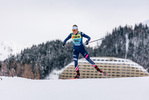 12.12.2021, xljkx, Cross Country FIS World Cup Davos, 10km Women, v.l. Rosie Brennan (United States of America)  / 