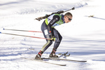 12.12.2021, xmcx, Biathlon IBU Junior Cup Martell, Relay Men, v.l. Hans Koellner (Germany)  /