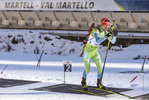 12.12.2021, xmcx, Biathlon IBU Junior Cup Martell, Relay Men, v.l. Jasa Zidar (Slovenia)  /