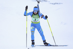 12.12.2021, xmcx, Biathlon IBU Junior Cup Martell, Relay Women, v.l. Ilaria Scattolo (Italy)  /
