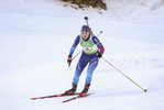 12.12.2021, xmcx, Biathlon IBU Junior Cup Martell, Relay Women, v.l. Seraina Koenig (Switzerland)  /