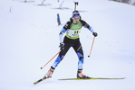 12.12.2021, xmcx, Biathlon IBU Junior Cup Martell, Relay Women, v.l. Eliisabet Bremann (Estonia)  /