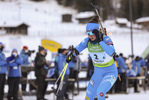 12.12.2021, xmcx, Biathlon IBU Junior Cup Martell, Relay Women, v.l. Sara Scattolo (Italy)  /