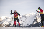 15.12.2021, xkvx, Biathlon IBU World Cup Le Grand Bornand, Training Women and Men, v.l. Norway  / Norwegian Ski Technician in aktion / in action competes