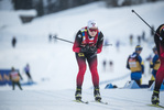 15.12.2021, xkvx, Biathlon IBU World Cup Le Grand Bornand, Training Women and Men, v.l. Norway  / Norwegian Ski Technician in aktion / in action competes