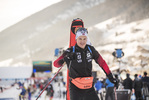 15.12.2021, xkvx, Biathlon IBU World Cup Le Grand Bornand, Training Women and Men, v.l. Filip Fjeld Andersen (Norway) schaut / looks on