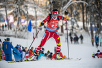 16.12.2021, xkvx, Biathlon IBU World Cup Le Grand Bornand, Sprint Women, v.l. Yuhuan Ding (China) in aktion / in action competes