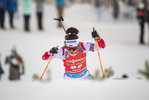 16.12.2021, xkvx, Biathlon IBU World Cup Le Grand Bornand, Sprint Women, v.l. Anna Maka (Poland) in aktion / in action competes
