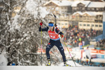 16.12.2021, xkvx, Biathlon IBU World Cup Le Grand Bornand, Sprint Women, v.l. Anna Weidel (Germany) in aktion / in action competes