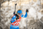 16.12.2021, xkvx, Biathlon IBU World Cup Le Grand Bornand, Sprint Women, v.l. Federica Sanfilippo (Italy) in aktion / in action competes