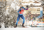 16.12.2021, xkvx, Biathlon IBU World Cup Le Grand Bornand, Sprint Women, v.l. Amy Baserga (Switzerland) in aktion / in action competes