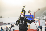 16.12.2021, xkvx, Biathlon IBU World Cup Le Grand Bornand, Sprint Women, v.l. Ida Lien (Norway) schaut / looks on