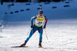 16.12.2021, xlukx, Biathlon IBU Cup Obertilliach, Individual Women, v.l. Elisa Gasparin (Switzerland)  / 