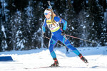 16.12.2021, xlukx, Biathlon IBU Cup Obertilliach, Individual Women, v.l. Alla Ghilenko (Moldova)  / 