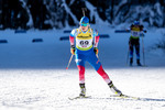 16.12.2021, xlukx, Biathlon IBU Cup Obertilliach, Individual Women, v.l. Tamara Derbusheva (Russia)  / 