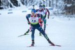 16.12.2021, xlukx, Biathlon IBU Cup Obertilliach, Individual Men, v.l. David Zobel (Germany)  / 