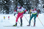 16.12.2021, xlukx, Biathlon IBU Cup Obertilliach, Individual Men, v.l. Dominic Unterweger (Austria)  / 