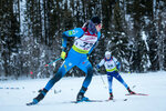 16.12.2021, xlukx, Biathlon IBU Cup Obertilliach, Individual Men, v.l. Guillaume Desmus (France)  / 