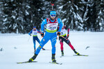 16.12.2021, xlukx, Biathlon IBU Cup Obertilliach, Individual Men, v.l. Patrick Braunhofer (Italy)  / 