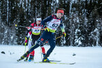 16.12.2021, xlukx, Biathlon IBU Cup Obertilliach, Individual Men, v.l. Danilo Riethmueller (Germany)  / 