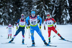 16.12.2021, xlukx, Biathlon IBU Cup Obertilliach, Individual Men, v.l. Michele Molinari (Italy)  / 