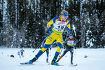 16.12.2021, xlukx, Biathlon IBU Cup Obertilliach, Individual Men, v.l. Viktor Brandt (Sweden)  / 