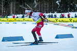 16.12.2021, xlukx, Biathlon IBU Cup Obertilliach, Individual Men, v.l. Thomas Postl (Austria)  / 