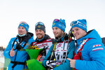 16.12.2021, xlukx, Biathlon IBU Cup Obertilliach, Individual Men, v.l. Anton Babikov (Russia), Maxim Tsvetkov (Russia)  / 