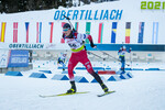 16.12.2021, xlukx, Biathlon IBU Cup Obertilliach, Individual Men, v.l. Dominic Unterweger (Austria)  / 